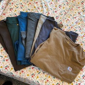 All Carhartt size XL various color lot Bulk